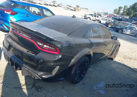 2022 Dodge Charger Scat Pack Widebody из США, поврежденный, VIN 2C3CDXGJ4NH105009